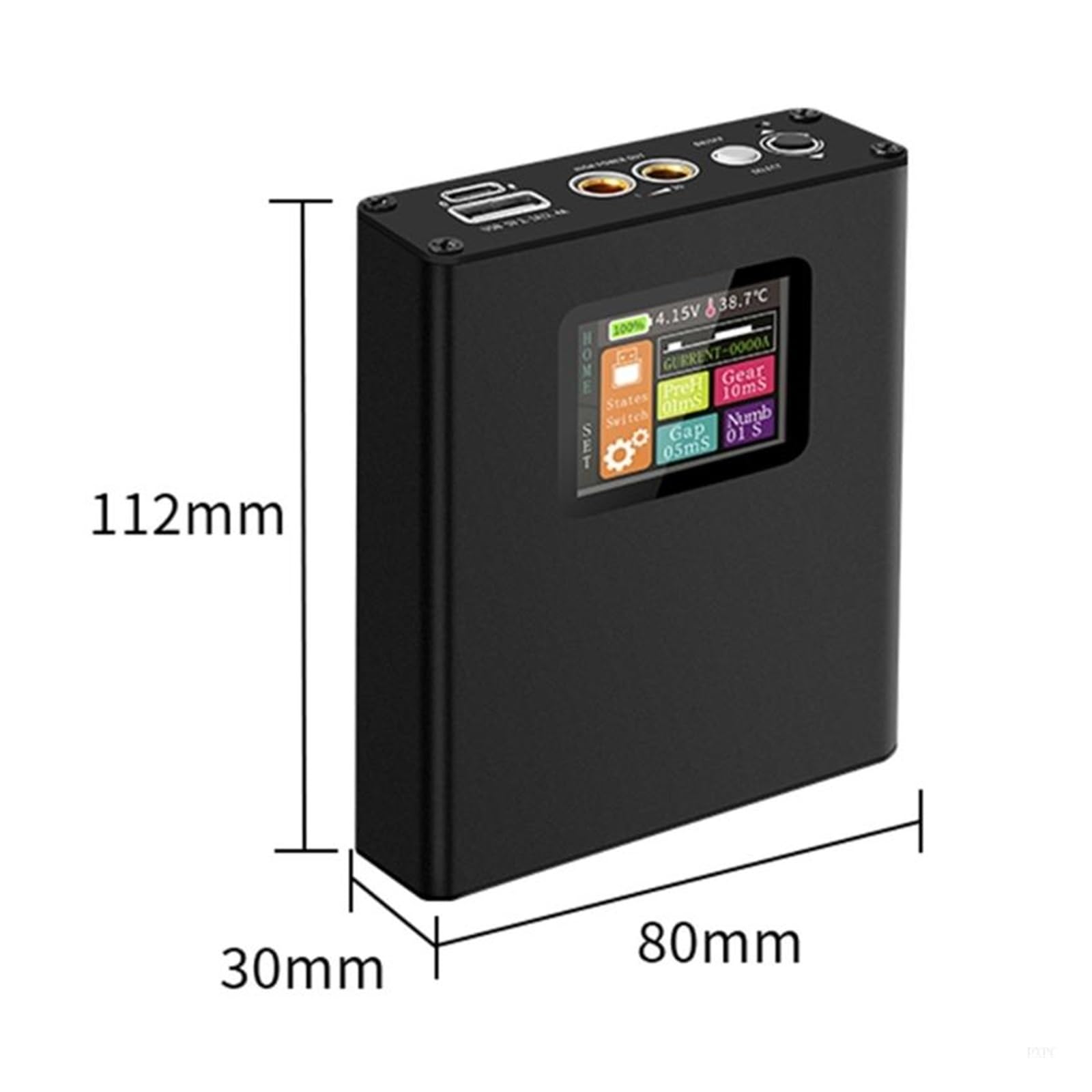 Portable Spot Welder with 1.8" LCD Screen, 30 Gears 18650 Battery DIY Kit,Precyzyjna kontrola