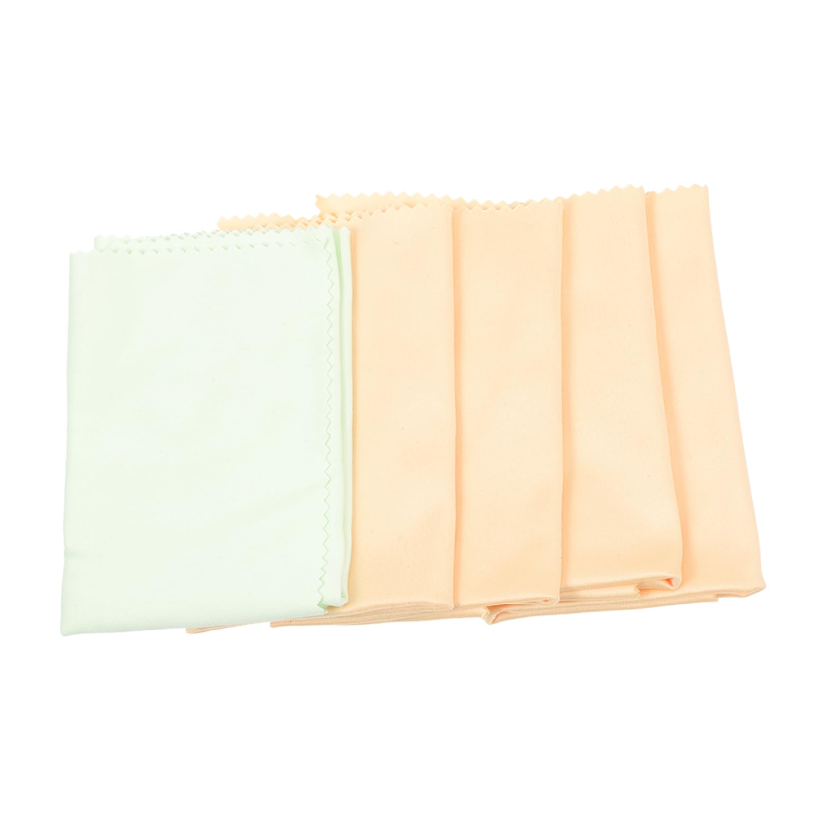 BESPORTBLE 5Pcs Musical Instrument Wiping Cloth Soft and Durable Cleaning Tool for Guitar Violin Ukulele Erhu Random Colors Lightweight and Reusable for Dust and Smudge Removal Random Color
