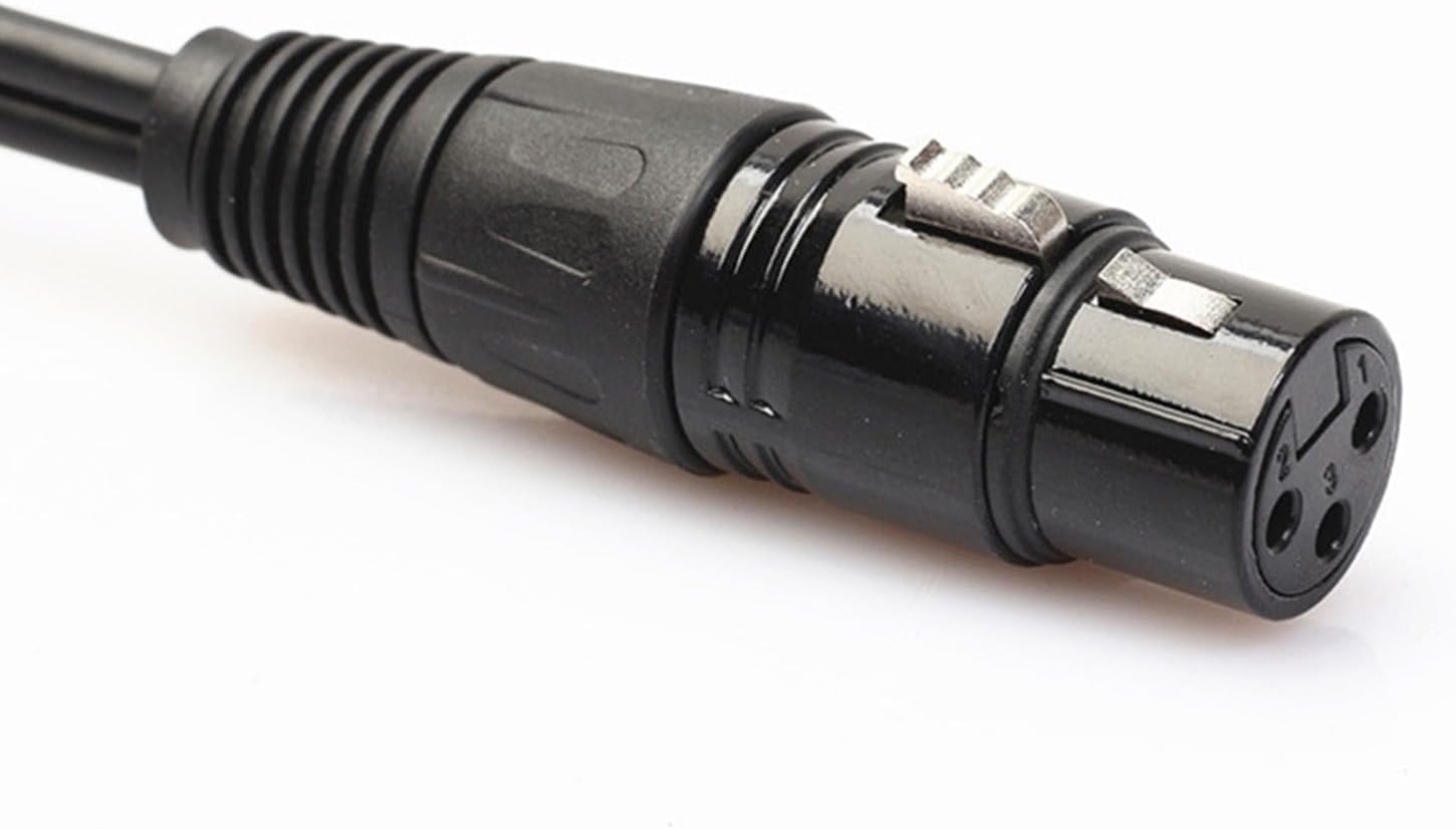 オーディトリケーブル、Hifi 3ピンメスからダブル3ピンオスオーディトリケーブル プロのスタジオやライブパフォーマンス用