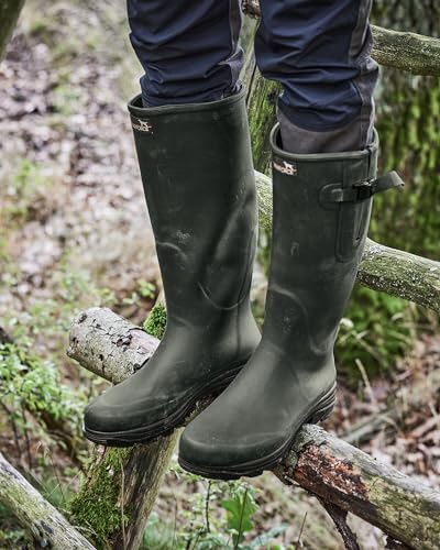 Parforce Gummistiefel mit Neoprenfutter Oliv 39