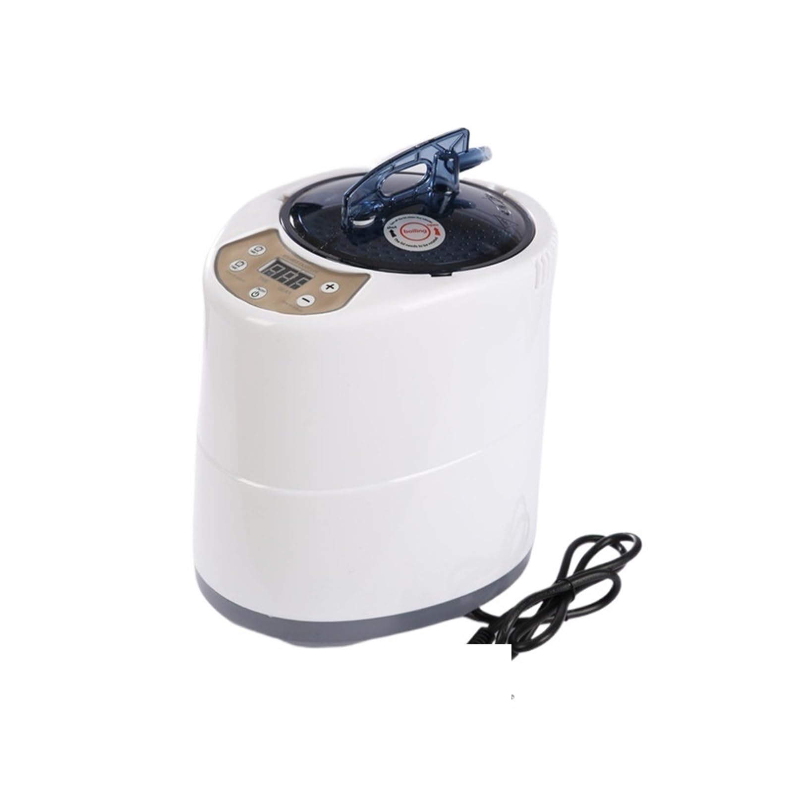 Generatore di vapore 2000 W per sauna domestica, capacità 4 l, pentola a vapore con telecomando, ideale per rilassarsi in botti di legno