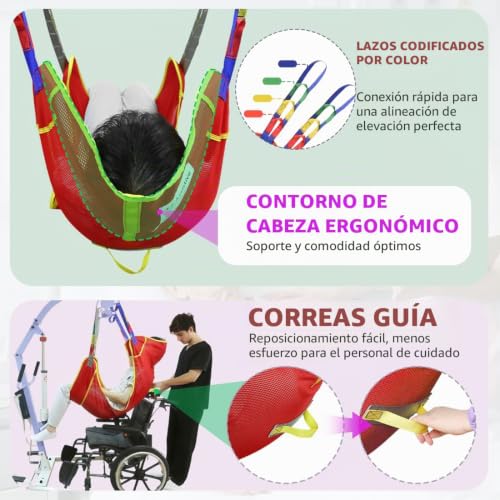 Correa universal para pacientes con discapacidad y posicionamiento de cama articulada 3