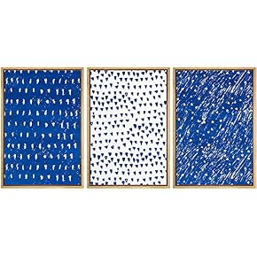 SIGNWIN Framed Canvas Print Wall Art Pattern of...