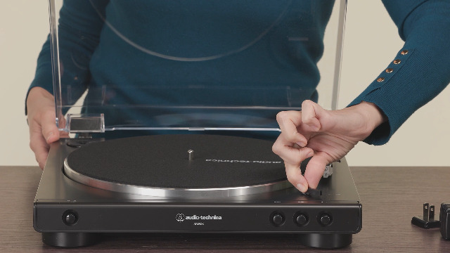 Toca-Discos Vinil Audio-Technica Automático AT-LP60X-BK, Preto