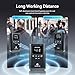 Retekess TT129 Wireless Full-Duplex Communication System, 4-level Intelligent Noise Reduction, East to Set Up, 200M, 120Hours, Audio Tour Guide System for Conference, Plant(3 Transmitters 8 Receivers)