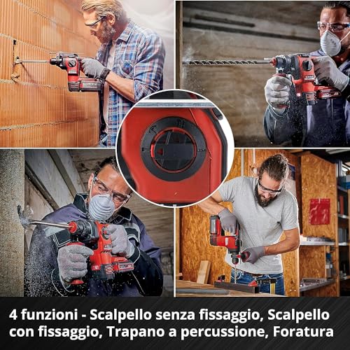 Trapano tassellatore batteria Einhell 4513900 POWER X CHANGE HEROCCO 1 - 7