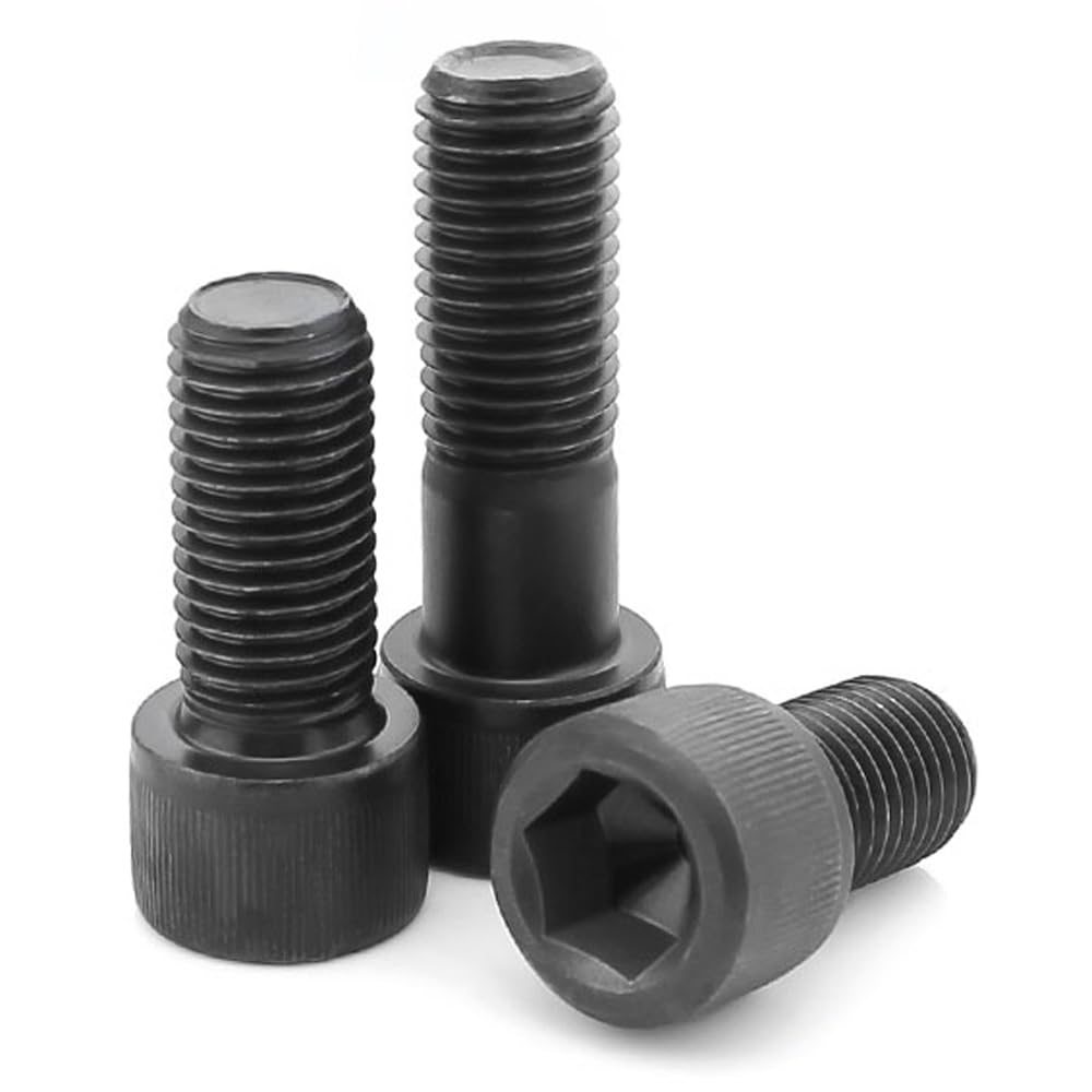 Tornillos autorroscantes de acero al carbono de grado 12.9 de grado 12.9, tornillos hexagonales de cabeza hexagonal de 1/4-20 3/8-16 (2-0.25 pulgadas, 3/8-16)