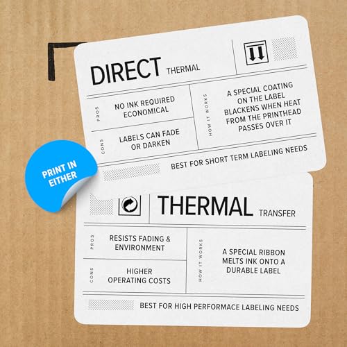 Image of Zebra ZD621 Thermal Shipping Label Printer | Color Touch LCD | 4x6 | No Ink