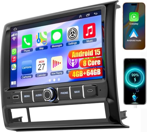 Image of Car Radio with Quick Charging for Toyota Tacoma 2005-2015 Support U-Disk