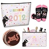 TUZELIYA 2026 Originelle 14 Jahre Mädchen Geschenk, 4 Stück Geburtstagsgeschenk für Damen, Lustige Geschenke für 2012 Mädchen Tochter Freundin Schwestern