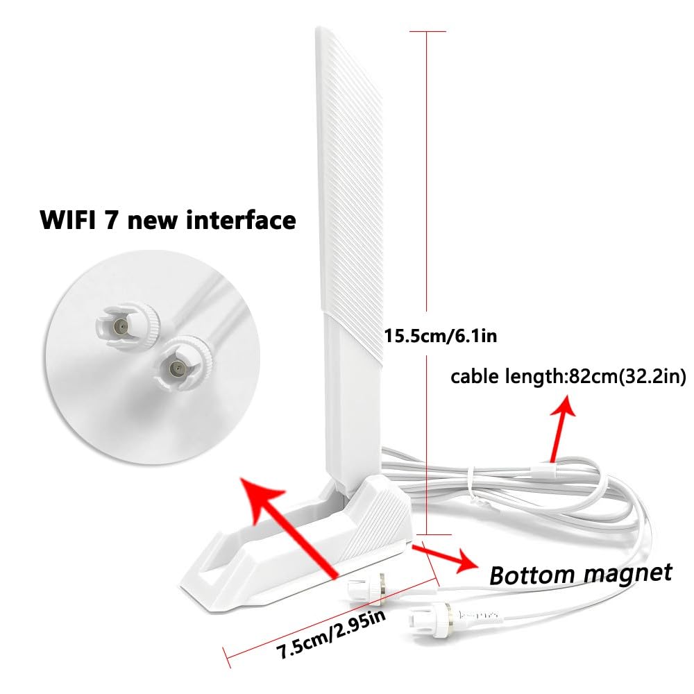 Cavo antenna Wi-Fi versione 7 per ASUS Prime B650-PLUS WiFi | PRIME B650-PLUS WIFI-CSM