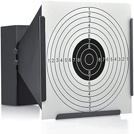14CM FUNNEL TARGET HOLDER + 100 TARGETS AIR RIFLE PELLET TRAP SHOOTING AIRSOFT GIFT