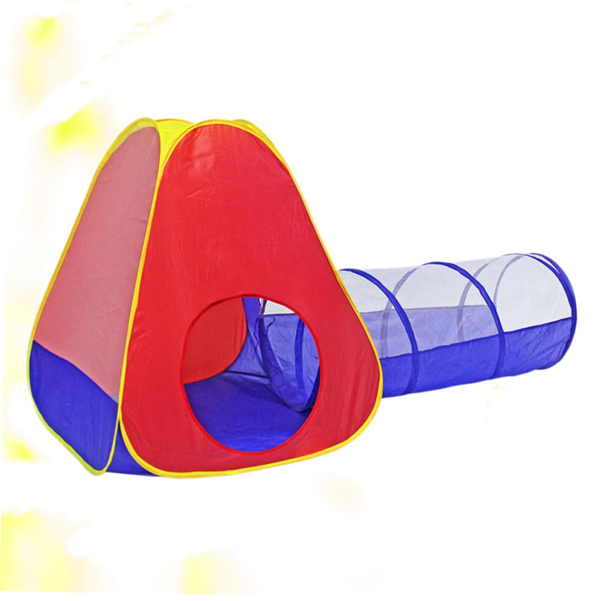 TOYANDONA Gioco Facile Pezzi 2 Poliestere Bambini in per Tunnel Creativo Portatile da Montare Interno Giochi Quotidiani di Feste Compleanno