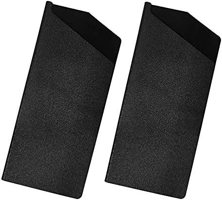XYJ Universal Knife Edge Guards 2 Pcs Set Kitchen Butcher Chef Knife Sheath Knife Sleeve ABS Knife Cover Knife Case Blade Protectors for Chopping Knife Cleaver(Knives Not Included)