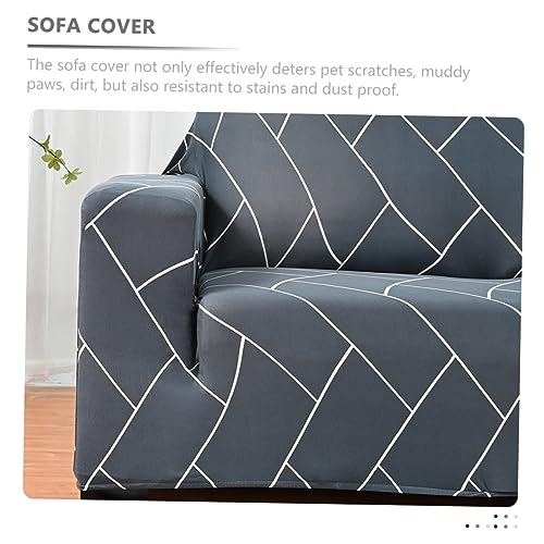 Housse de canapé extensible polyester pour salon et hôtel chic - 4