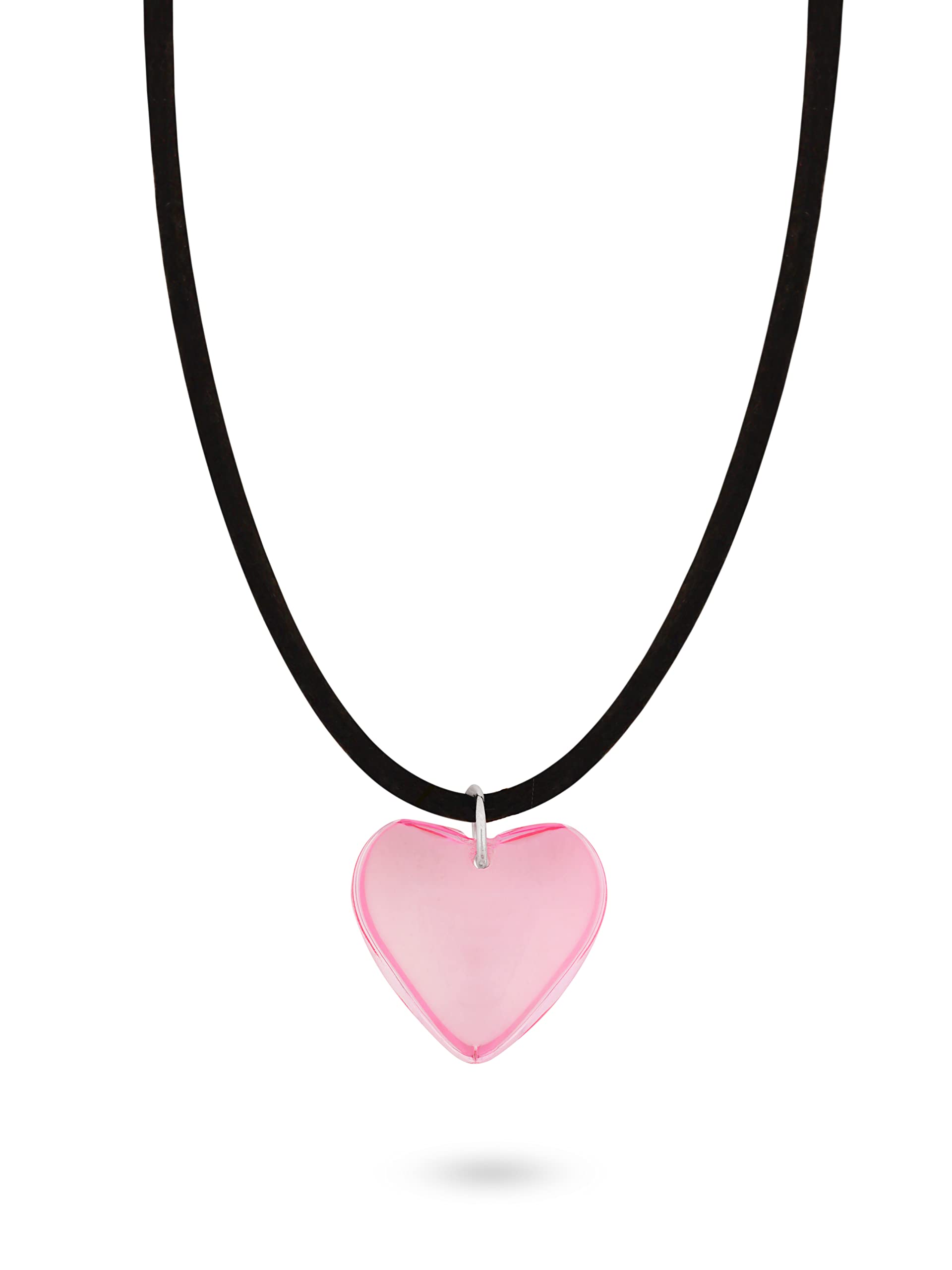 OJERRYOJERRY Y2K Tiny Heart Wrap around Cord Choker Necklace Aesthetic  Jewelry for Women, Teen Girls Trendy Stuffs