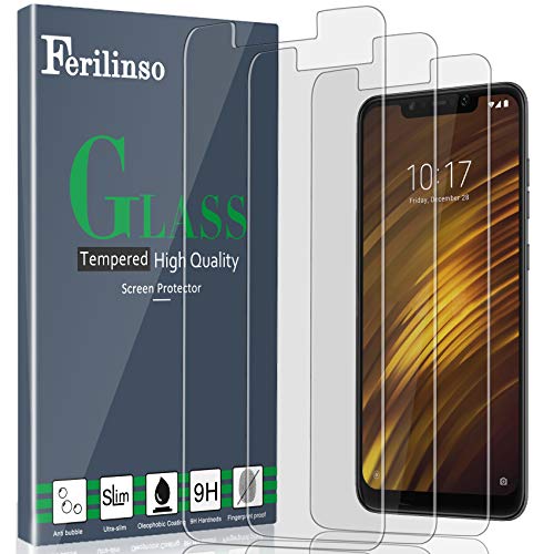 Ferilinso Vetro Temperato per Xiaomi Pocophone