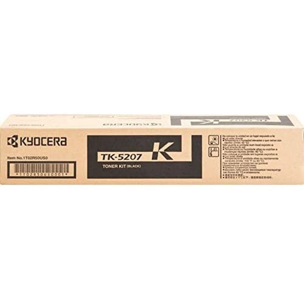 KYOCERA TK-5207K Original Toner Cartridge - Black - Laser - 18000 Pages - 1 Each