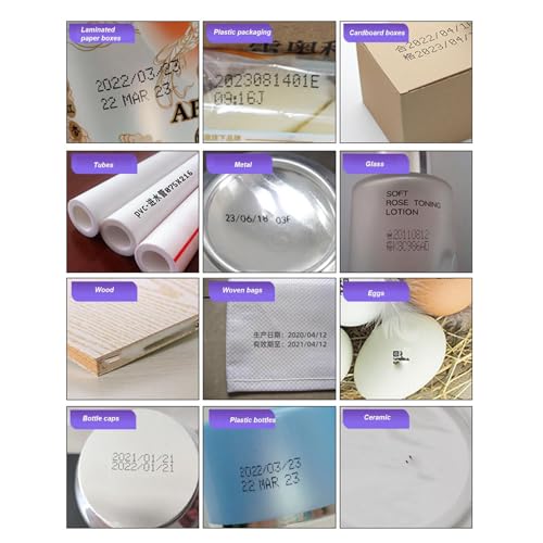 Mini Impressora a Jato de TintaImpressora a Jato de Tinta PortátilPistola de Impressora a Jato de Ti