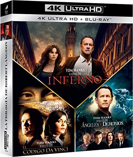 Pack Dan Brown: Ángeles Y Demonios + El Código Da Vinci + Inferno (4K Ultra-HD + …