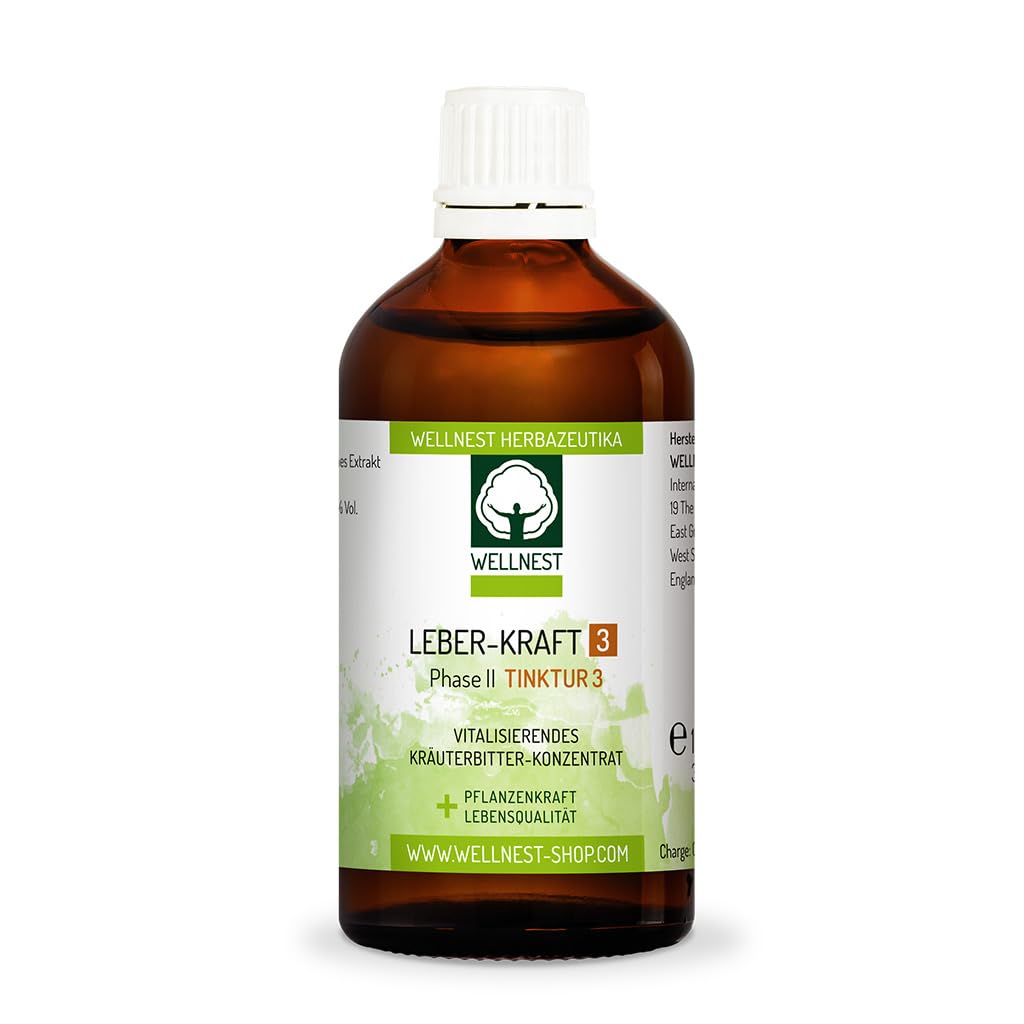 Leber-Kraft Detox-Kur-Paket (Entgiftungs-Kurpaket für 40 Tage Leberreinigung nach TCM) - 100% pflanzlich - einfache Handhabung - sehr gut wirksam bei Leber- und Durchschlafbeschwerden