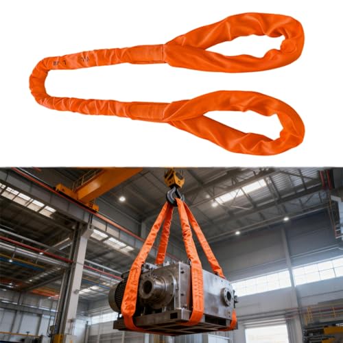 Sangle de levage polyester 10 tonnes pour hisser les structures d'usine - 2