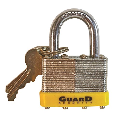 Image of Guard Security 744 Laminated Steel Padlock with 1-3 /4-Inch Standard Shackle