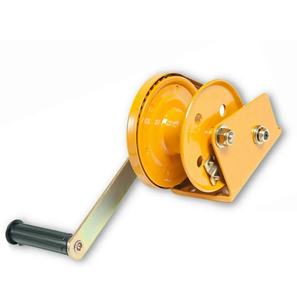 Buy XINGXINGNS Hand Winch,Brake Winch Boat Trailer Spur Gear, w/Brake