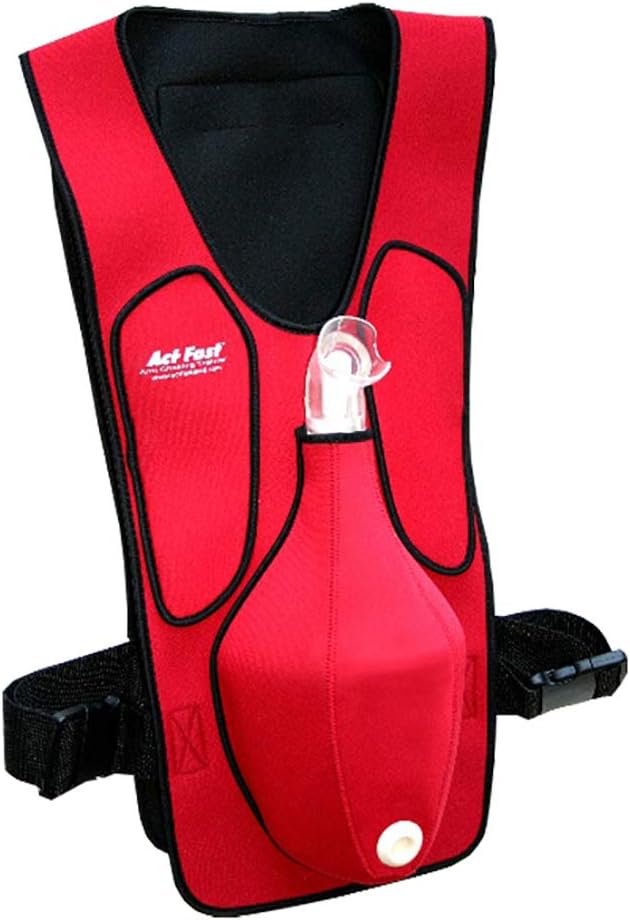 Act+Fast Anti Choking Trainer BackPad Carry Bag & 10 Plugs