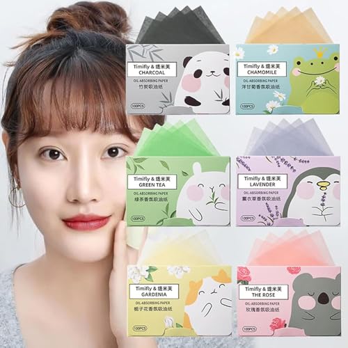 LUAMY 600枚 入 脂取り紙 あぶらとり紙 油とりがみ 油とりがみ メンズ 携帯用あぶらとり紙 天然あぶらとり紙 フェイスケア 汗もとれるあぶらとり紙 紙おしろい 汗もとれるあぶらとり紙 男女兼用 柔らかい 使いやすい コンパクト 持ち運びやすい