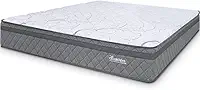 Colchão Queen Espuma D45 Extra Firme Antialérgico Certificado 158x198x24cm BF Colchões
