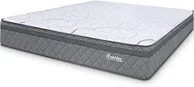 Colchão Queen Espuma D45 Extra Firme Antialérgico Certificado 158x198x24cm BF Colchões