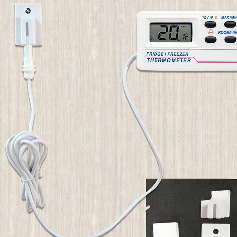ABS Digital Display Electronic Household Box Refrigerator Thermometer Indoor Outdoor