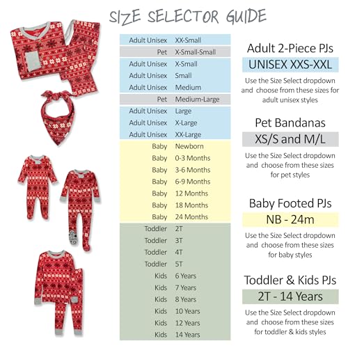 Image of Butterblu Family Jammies Matching Holiday Christmas Pajama Sets