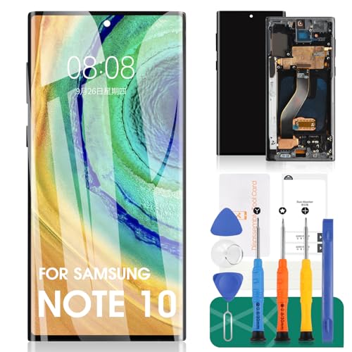 Écran de remplacement pour Samsung Note 10 vitre tactile SM-N970F bloc avec cadre