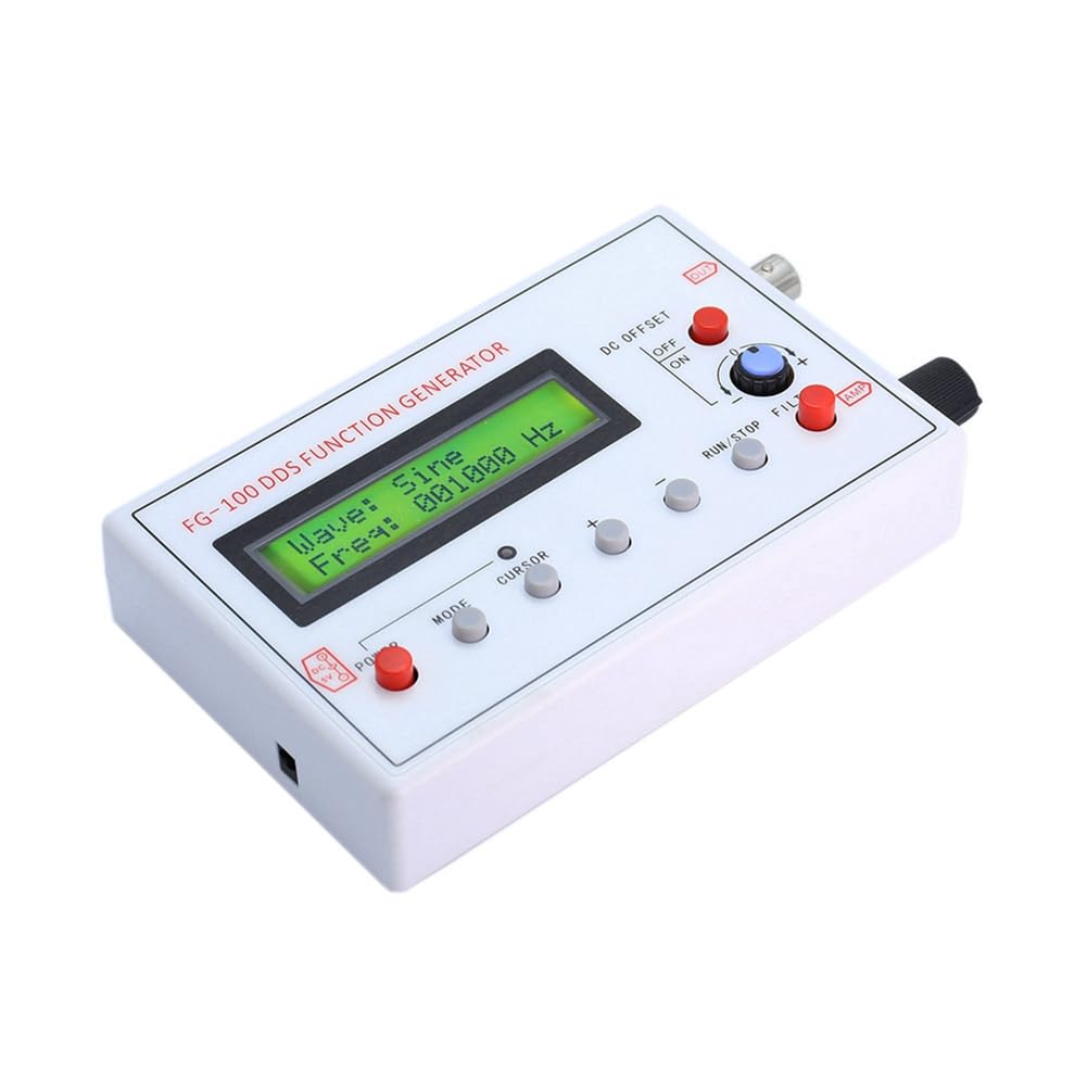 FG-100 DDS Funzione Generatore di Segnale Contatore di Frequenza 1 Hz - 500 KHz Modulo Sinus + Quadrato + Triangolo + Forma d' a denti di