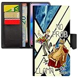 utaupia Cover 12 Pro/per iPhone 12 Portafoglio no Prob Lama Animal Cover BD Design Llama 64 GB Drole problelama personalizzata Blu caseApple