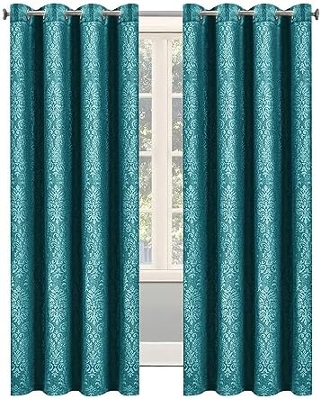 OpulentDreams Blackout Curtains - Thermal Ring Top Window Curtains for ...