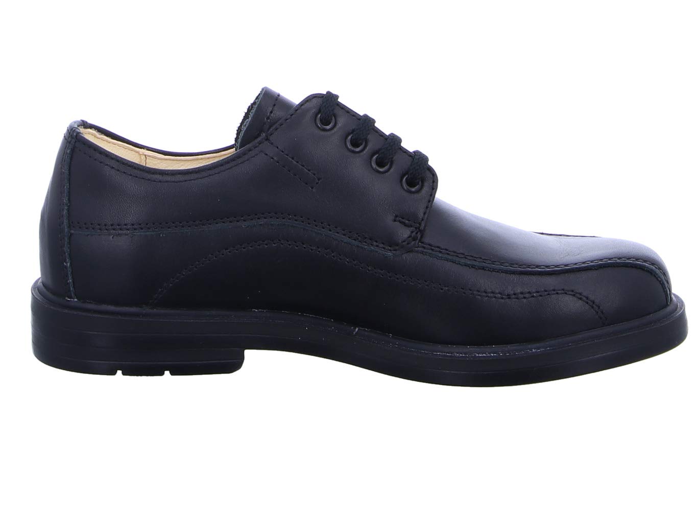 Däumling 700011-S-70 - Sandalias de Vestir de Piel para niño Negro Clipper Schwarz, Color Negro, Talla 33