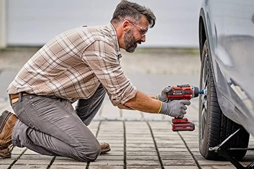 Einhell Professional Akumulatorowy klucz udarowy IMPAXXO 18/400 Power X-Change (Li-Ion, 18 V, 400 Nm, 3-bieg. przekładnia, silnik bezszczotkowy, bez akumulatora i ładowarki)
