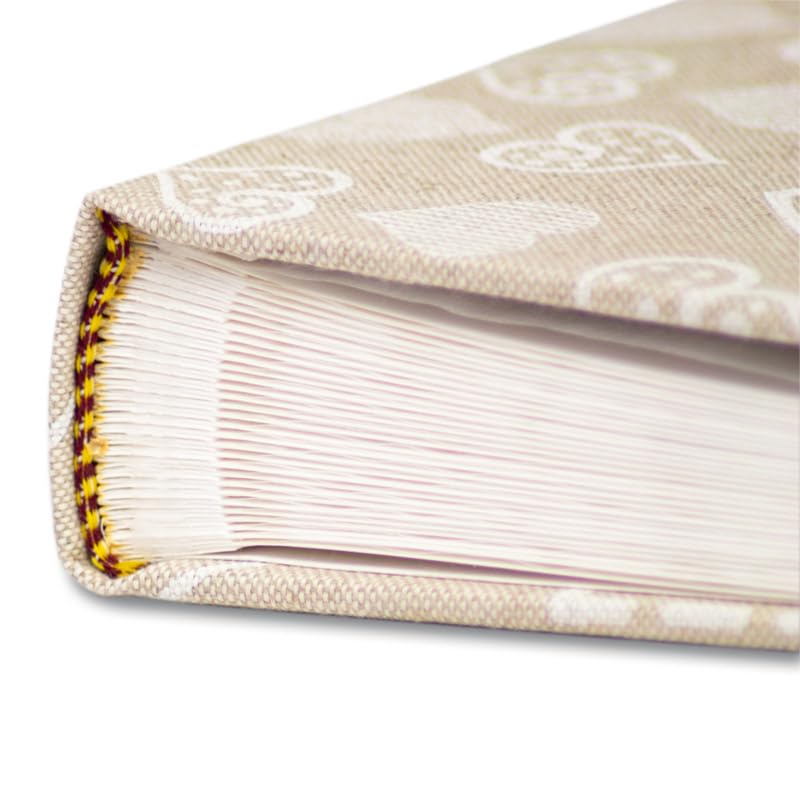 Album 20 x 16 cm with 30 White Sheets (60 Pages) in Thick and Durable Cardboard Intervaled with Pergamino Cover in Printed and Laminated Paper - Image 2