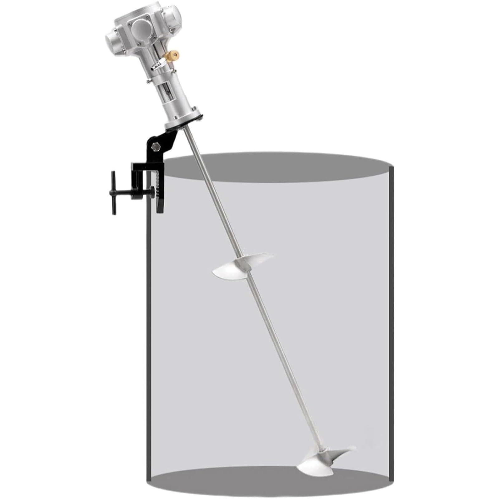 Agitateur de Peinture à Clip pour réservoir de 55 gallons, Outil de mélange de revêtements par agitateur pneumatique, agitateur pneumatique, Outil de mélange de Peinture par,