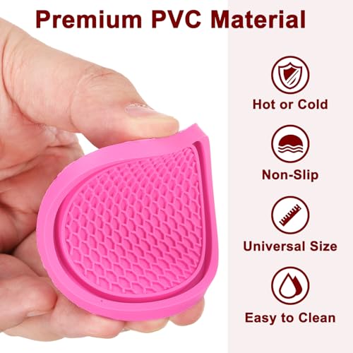 Portavasos para carro HARFINGTON 2 piezas PVC antideslizante miniatura 4