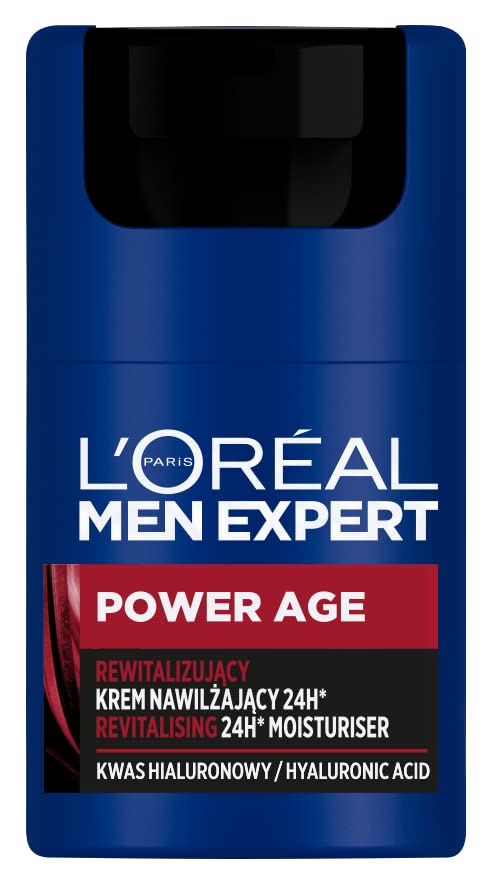 L'Oréal Paris Men Expert Power Age Crema hidratante revitalizante 24h, 50 ml