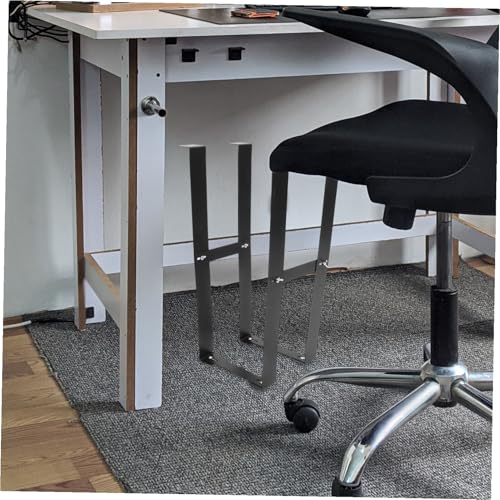 Support boîtier ordinateur sous bureau réglable contre la poussière - 5