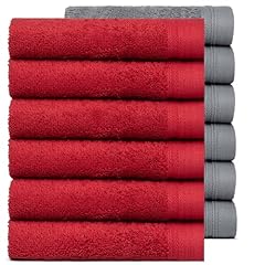 Burgundy & Dark Grey