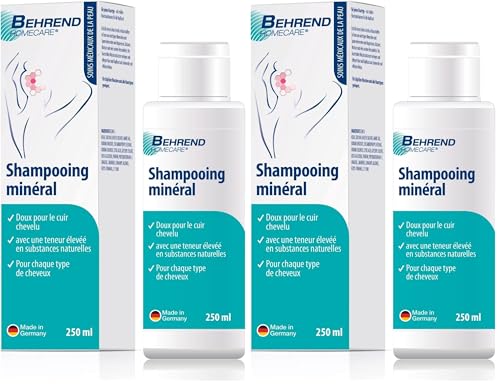 Shampoing dermite seborrheique et eczéma Behrend pour calmer les démangeaisons