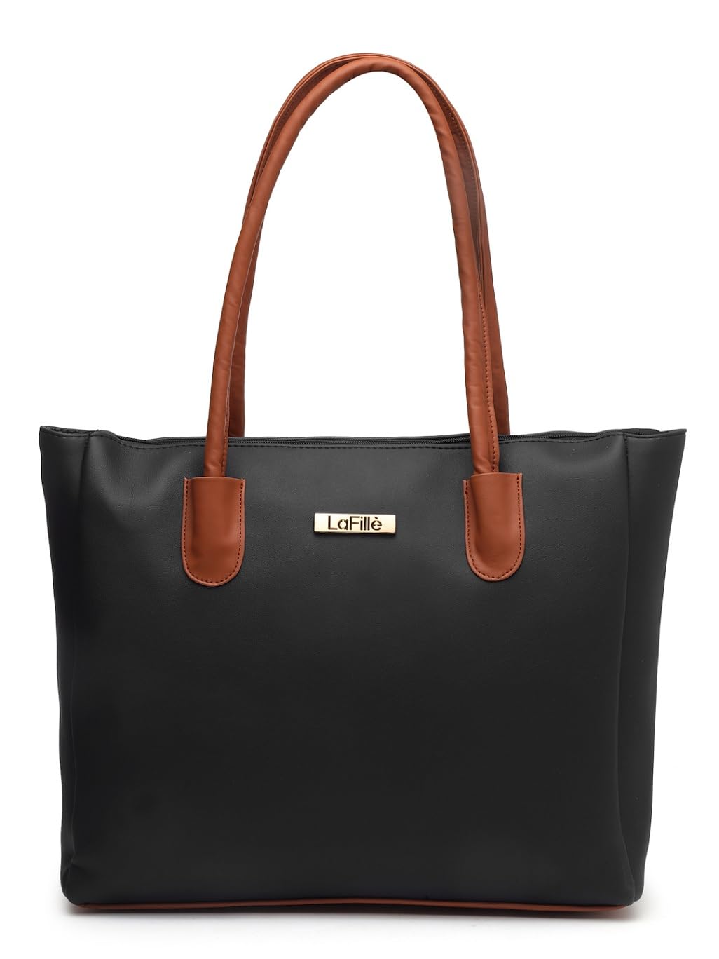 LaFille PU Leather Handbag For Women | Shoulder Bag Ladies Handheld For Women & Girl (Black) (DGN209BK) (B0DGTZ89N2) Amazon Price History, Amazon Price Tracker