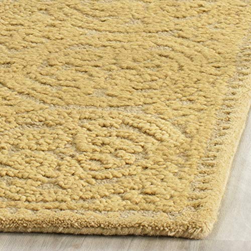 Tapete Safavieh Cambridge 2'6" x 4' Light Gold y Dark Gold miniatura 4