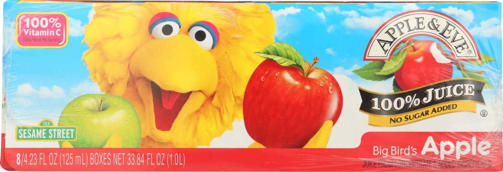 Apple & Eve 100% Apple Juice No Sugar Added 4.23 Oz. Pack Of 6.6